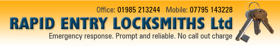 rapid entry locksmiths - page banner